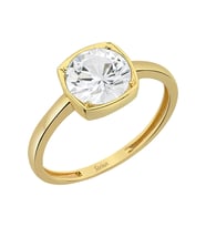 Beyaz Topaz Taşlı Pingala Yüzük 0702R0045