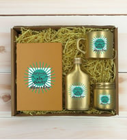 BK Gift Kişiye Özel İsimli DTF Best Friend Temalı Gold Defter & Kahve Fincanı & Kolonya & Mum Hediye Seti-1, Arkadaşa Hediye, Doğum Günü Hediyesi