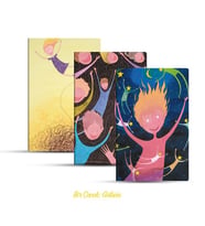 Üçlü Çizgili Defter Seti: Bir Çocuk: Gülsün