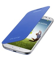Galaxy S4 ile Uyumlu Flip Cover Kılıf Mavi EF-FI950BCEGWW