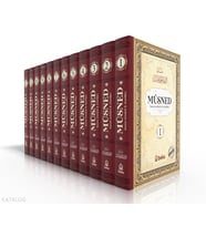 Müsned - Ahmed bin Hanbel – 12 Cilt Takım - (Ciltli) (Arapça Metinli) Beka Yayınları İmam Ahmed B. Hanbel