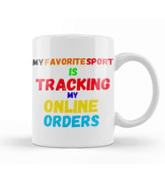 Shopping Addict Funny Quote For Shopping Addict Kupa Bardak Porselen