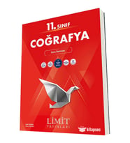 Limit Yayınları 2024 - 2025 Müfredat 11.Sınıf Coğrafya Soru Bankası (Çok Renkli)