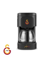 Karaca x Galatasaray Lisanslı Just Coffee Aroma 2 in 1 Filtre Kahve ve Çay Demleme Makinesi