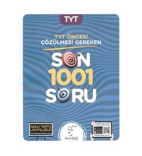 Karekök Yayınları Karekök Tyt Öncesi Çözülmesi Gereken Son 1001 Soru (Çok Renkli)