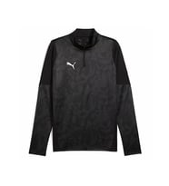 Puma Teamcup Training 1/4 Zip Top Erkek Futbol Uzun Kollu Antrenman Üstü 65916403 Siyah