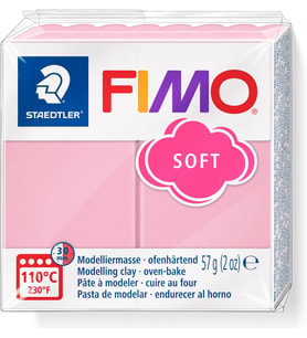 Fimo 8020-T21 Fimo Soft Modelleme Kili 57 gr Pembe
