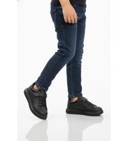 Ayakmod Siyah Cırtlı Unisex Çocuk Spor Ayakkabı 150 F