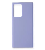 Pilelistore   Samsung Galaxy Note 20 Ultra Kılıf Nano içi Kadife Silikon - Lila