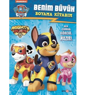 Paw Patrol Benim Büyük Boyama Kitabım