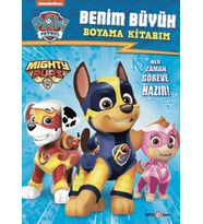 Paw Patrol Benim Büyük Boyama Kitabım