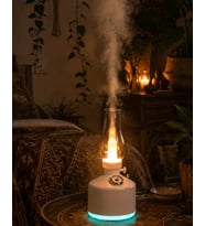 Led Işıklı Hava Nemlendirici Aromaterapi Difüzörü Usb Şarjlı