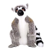 Animals Of The World Oturan Lemur Peluş Oyuncak 28 cm (Çok Renkli)