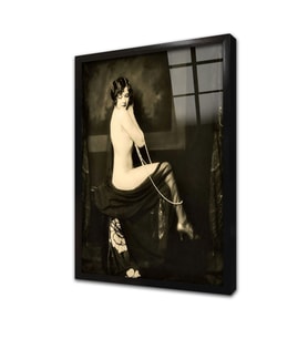 Ziegfeld Girls Çerçeveli Cam Tablo