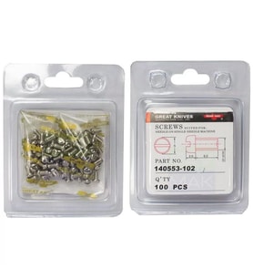 Golden Eagle 140553-102 Düz Makina İğne Vidası (100 Adet)