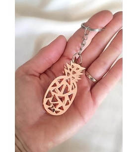 Anahtarlık Ananas Meyve Araba Çanta Cüzdan Süsü Aksesuar