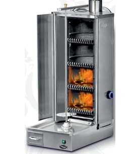 Pimak Kömürlü Döner Makinesi 3 Radyan Motorlu