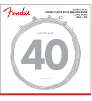 Fender 0737250453 7250 5 Telli Bas Gitar Teli (40-115) Nikel Kaplama Çelik Light Tansiyon 5 Telli Baslar İçin Rahat Çalım