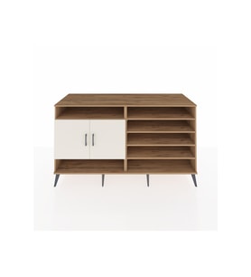 Kronos Konsol 7 Raflı 2 Kapaklı 176x59x99 Çam-Aytaşı/Çam