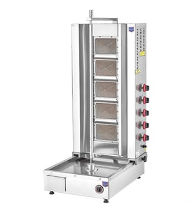 Remta 5 Radyanlı Alttan Motorlu Doğalgazlı (CE) Döner Ocağı