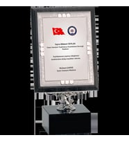ODAK KUPA - Ahşap Plaketler - PL-030-M B - 15x20 cm