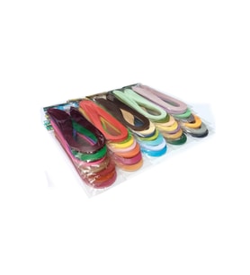 Hayal 36 Farklı Renkli Quilling Kağıt Seti - 1.5mm incecik- 100 Adetli