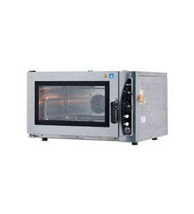 Maksan MKF-4P Konveksiyonel Buharlı Fırın - Manuel (4-40x60 tepsi kapasiteli) - yana açılır