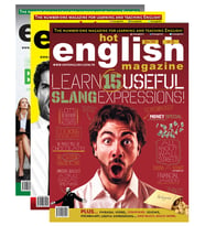 Hot English Dergisi Önceki Sayılar - 4’lü Paket