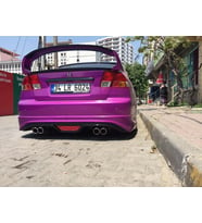 Honda Civic Uyumlu Vtec 2 Makyajlı Custom Difüzör