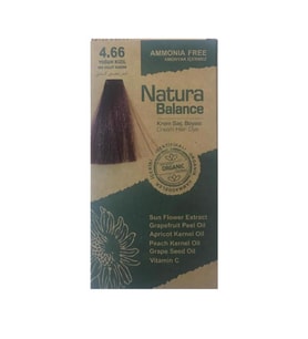 NATURA BALANCE SAÇ BOYASI 4.66 YOĞUN KIZIL