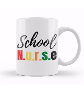 Nurse Gift İdea Funny Saying Quote Nursing Medical Kupa Bardak Porselen