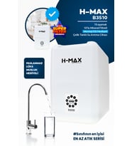 8 Litre Çelik Tanklı 15 Aşama Multi Mineralli Süper Membran Su Arıtma Cihazı HMAXB3510