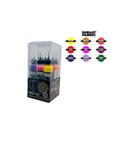 Dot Mandala Gökkuşağı Seri, 9 Renk Birlikte ,dot Art Magic Points Rainbow Seri (Karışık)
