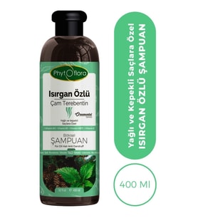 Phytoflora Tuzsuz Yağlı Ve Kepekli Saçlara Özel Isırgan Özlü Bitkisel Şampuan 400 ml