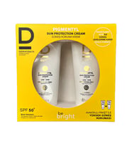 Dermoskin Be Bright Pigmentyl Güneş Kremi SPF50+ 75 ml - İkili Kofre