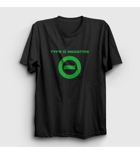 Presmono Unisex Siyah Logo Type O Negative T-Shirt 436502tt