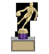 ODAK KUPA - Figürlü Kupalar - Basketbol Kadın Figürlü Kupalar FG-002 C - 19 cm