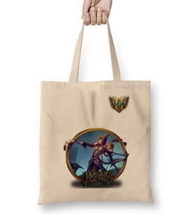 Elise LoL League Of Legends Bez Çanta Uzun Saplı