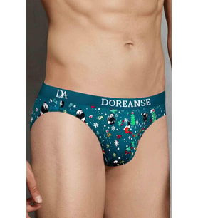 Doreanse Erkek Modal Çok Renkli Baskılı Külot Slip 1263