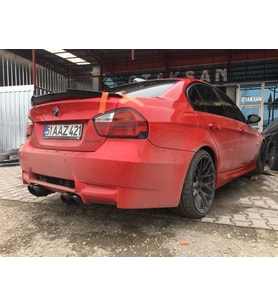 bmw e90 yarasa spoyler - fiberglass - boyasız