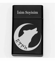 Kurt Desenli Metal Tabaka – Kişiye Özel İsimli Hediyelik M58