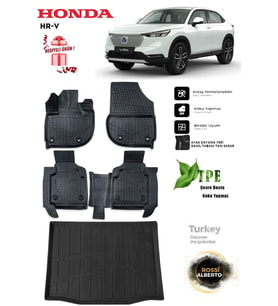 Honda H-Rv 2024 Araca Özel 3D Paspas Ve 3D Bagaj Havuzu