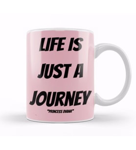 Queen Princess Diana Quotes Art Gift  UK Vintage Retro Style Kupa Bardak Porselen