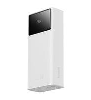 Baseus Star-Lord Digital Display 20000mAh 22.5W Hızlı Şarj Powerbank Taşınabilir Hızlı Şarj Cihazı (Beyaz)