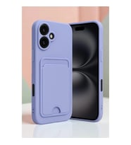 İphone 16 Kılıf Kelvin Kartvizitli  - Açık Yeşil