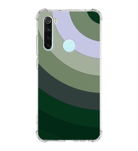 Xiaomi Redmi Note 8 Köşe Korumalı Antişok Kapak Renk Cümbüşü Tasarımlı Şeffaf Silikon Kılıf