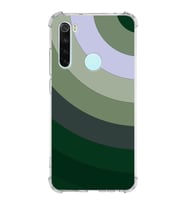 Xiaomi Redmi Note 8 Köşe Korumalı Antişok Kapak Renk Cümbüşü Tasarımlı Şeffaf Silikon Kılıf