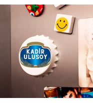 Esprili İsme Özel Kapak Magnet Açacak