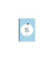 Keskin Hisli Şeyler A4 Çizgili Spiralli Stickerli Defter Gözüm Yükseklerde 80Yp