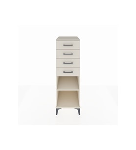 Kronos Dolap Tek Raflı 4 Çekmeceli 44x59x134 Aytaşı-Aytaşı